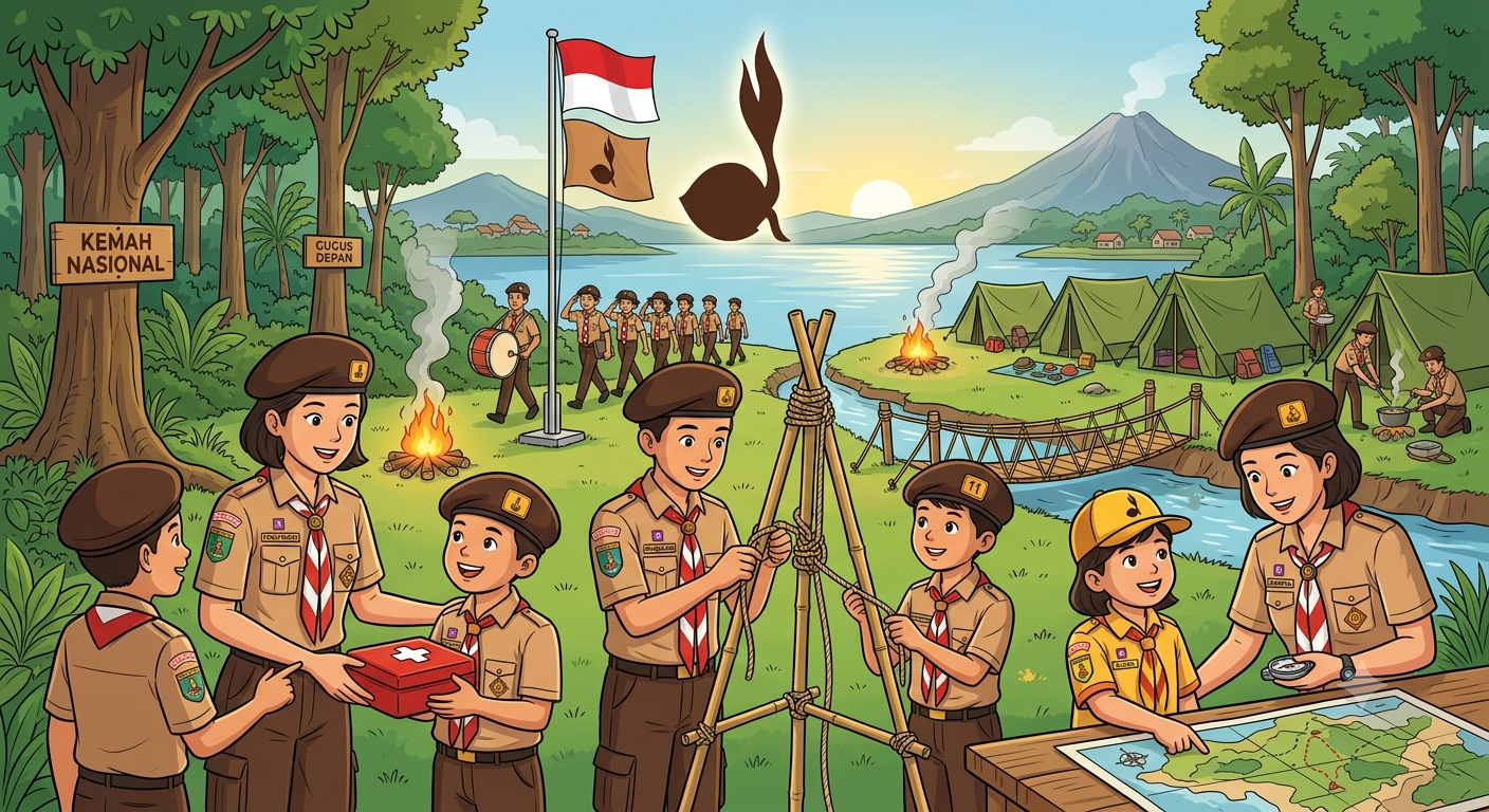 Anggota Gerakan Pramuka